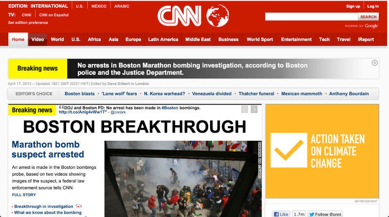 Illustration for article titled Reports: Suspect Identified In Boston Bombings